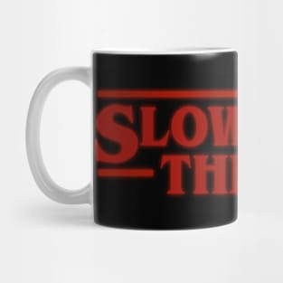 Slowcook Things Font Design Mug